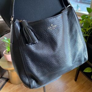 Kate Spade Black Pebbled Leather Purse